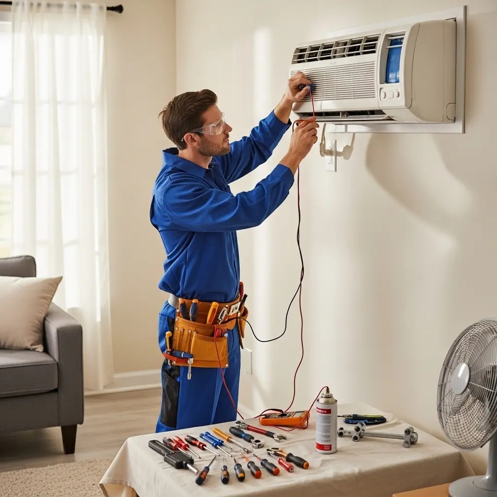 Manisa Whirlpool Whirlpool klima gaz dolumu ve bakım – Enerji verimliliği artırıldı. - Teknik servis örneği